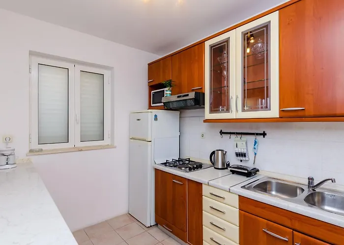 公寓 Antej - One Bedroom With Terrace And View